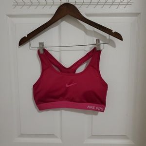Nike Magenta Sports bra